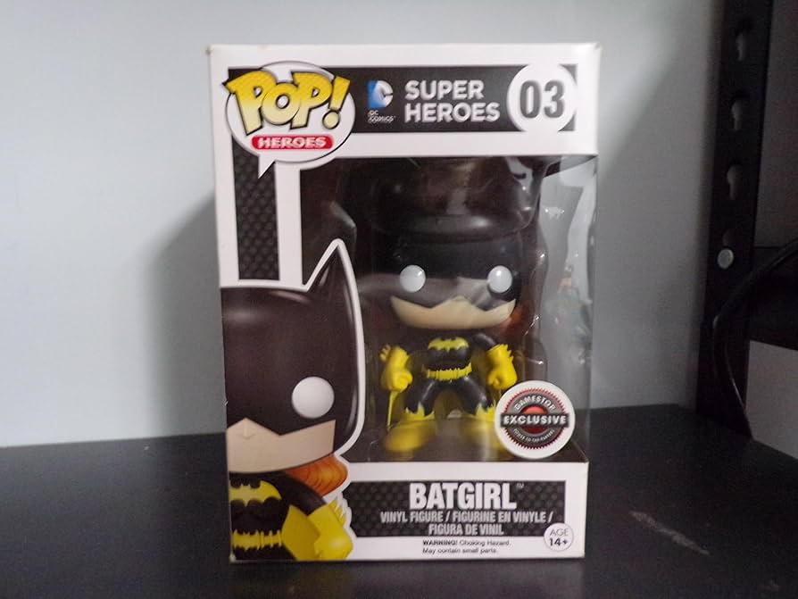 Amazon.com: FunKo Pop DC Super Heroes Batgirl Black and Yellow